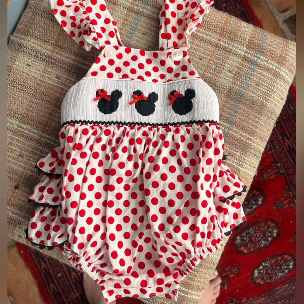 Disney smocked bubble